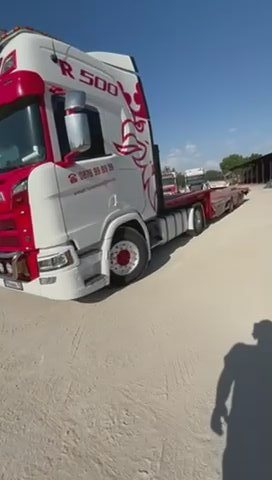 Видео: влекач Scania R500 в базата на фирмата